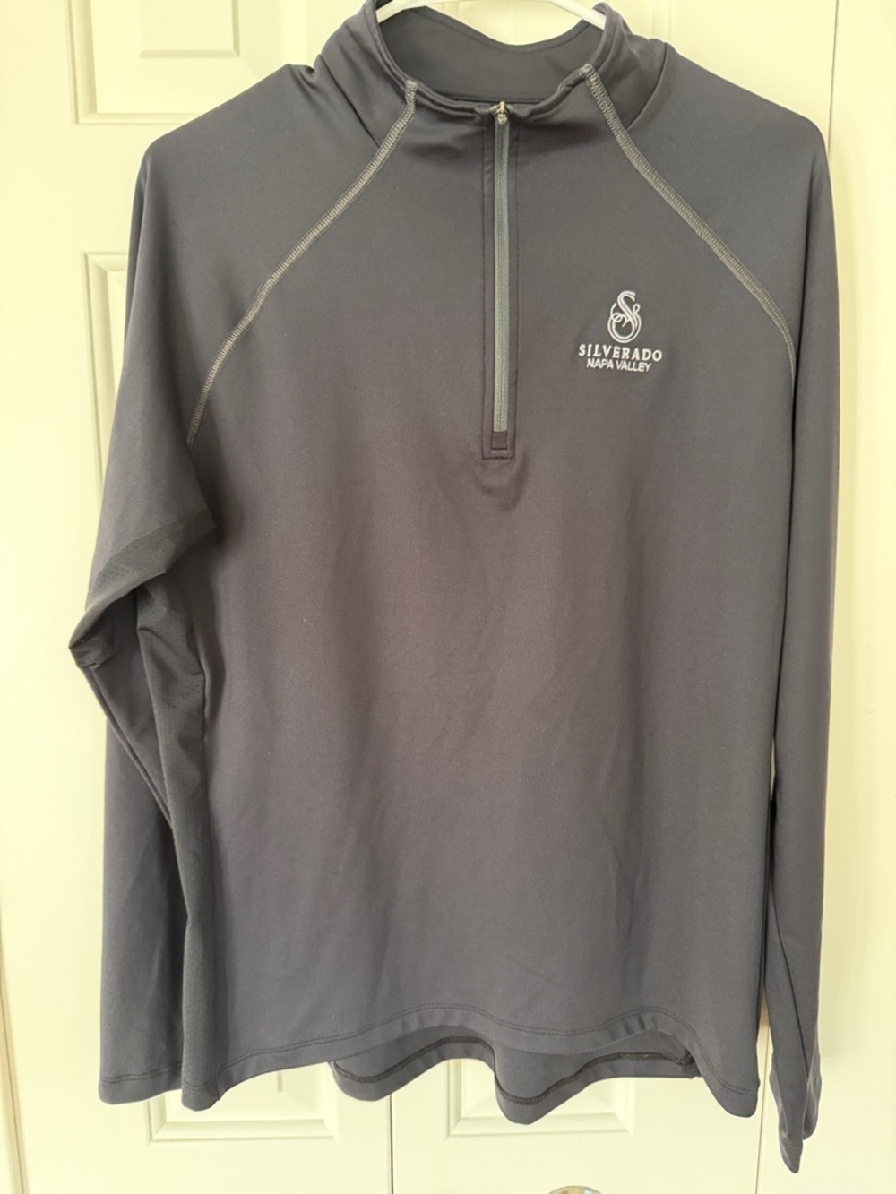 Silverado Napa Valley Women's Charcoal Quarter-Zip Hoodie